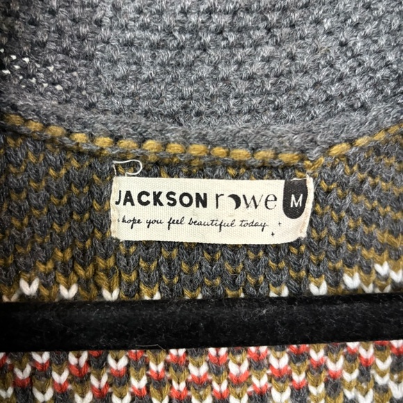 Jackson Rowe Cardigan With Tiger Print Size M - Picture 3 of 11